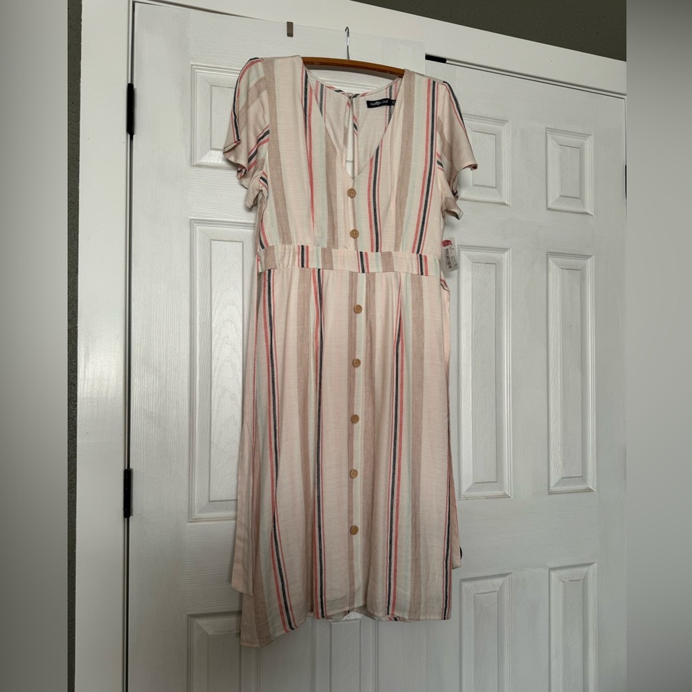 Midnight Doll Striped Dress